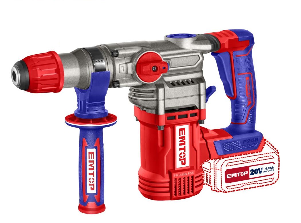 Перфоратор акумуляторний EMTOP ELRH20288 (без АКБ та ЗП)